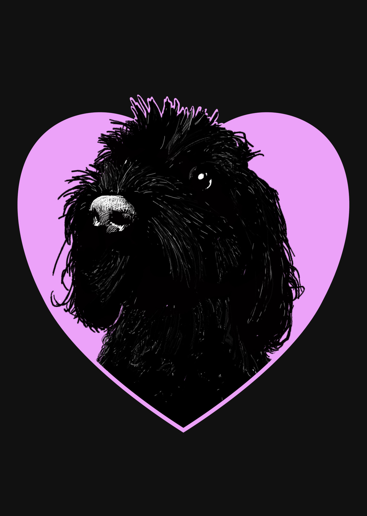 Bear on t-shirt