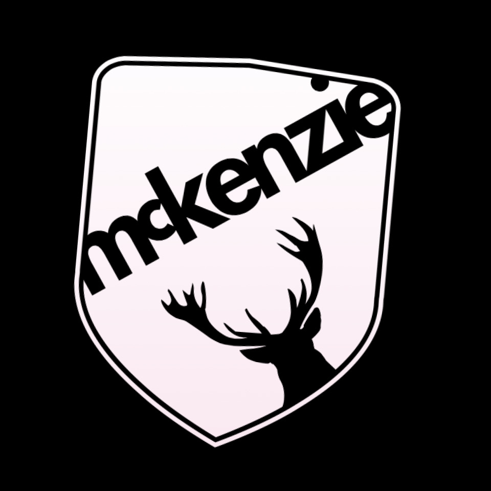 McKenzie shield logo detail one